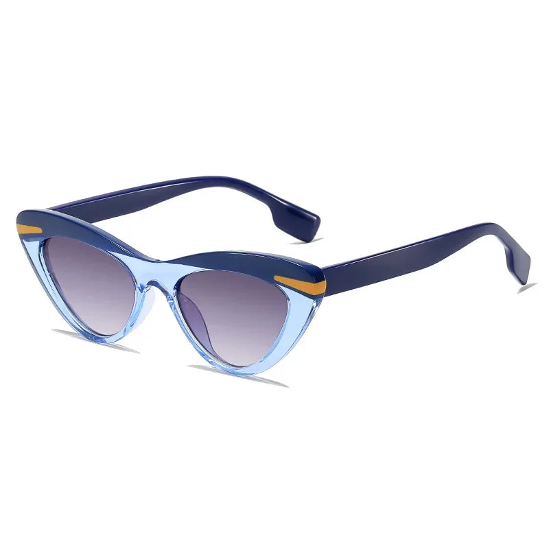 New Fashion Cat Eye Sunglasses Women Vintage Shades Brand Designer Gafas Luxury Sun Glasses UV400 Eyewear Oculos