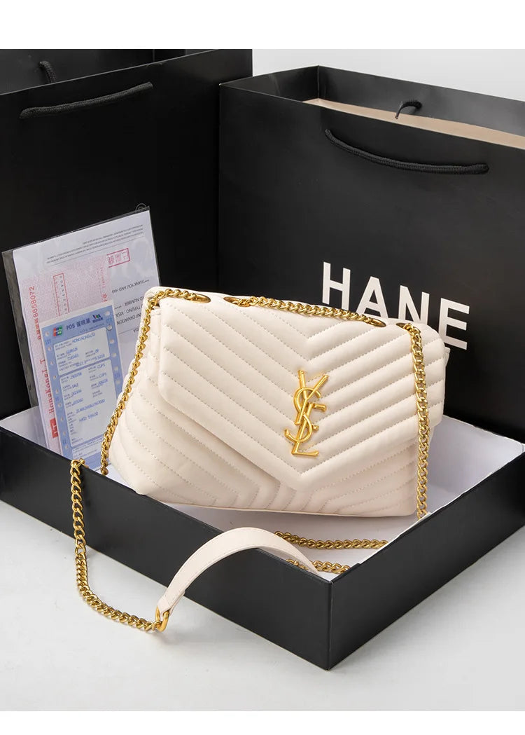 Women's bag 2026 new women's bag chain bag classic versatile fashion messenger shoulder handbag tide
