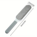 Double-sided manual electrostatic pet hair brush, suitable for cleaning pets, clothing, sofas, furniture, and carpets