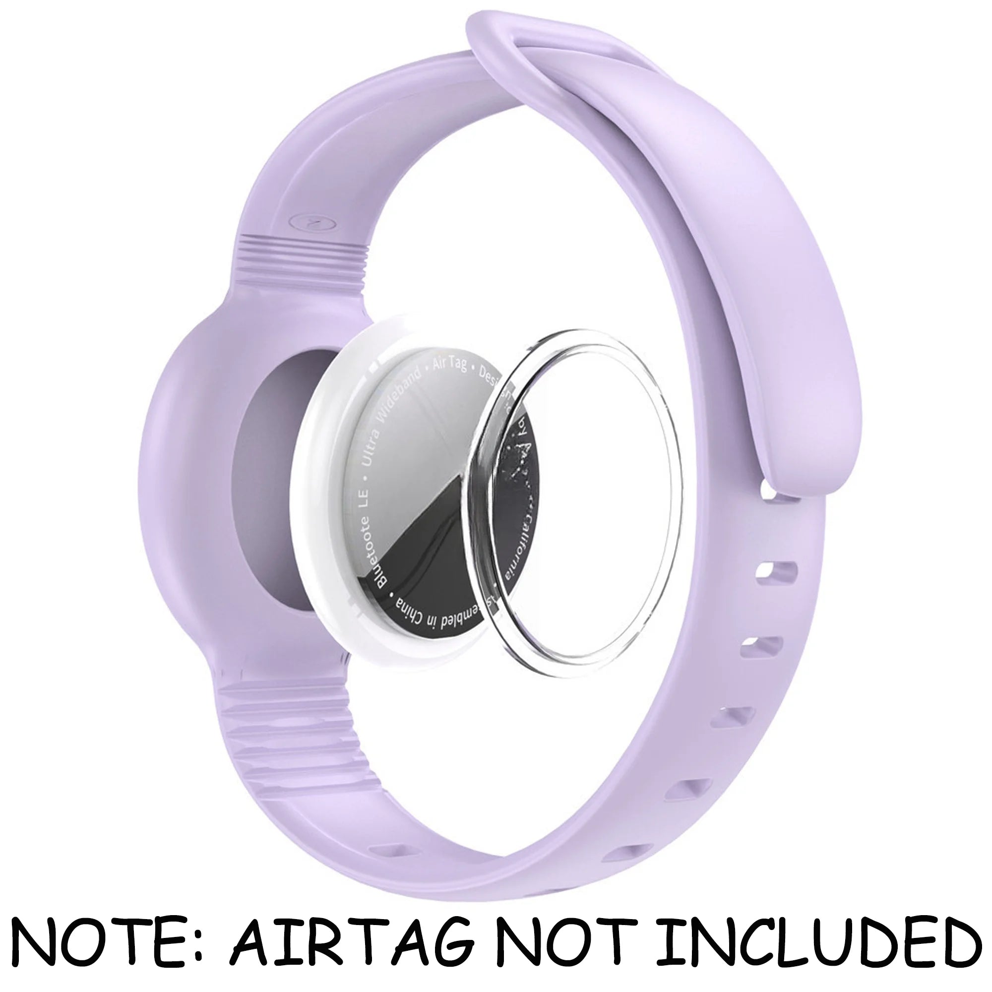 Waterproof Airtag Bracelet for Kids Soft Nylon Hidden Air Tag Wristband Full Cover Lightweight  Band for Toddler Child