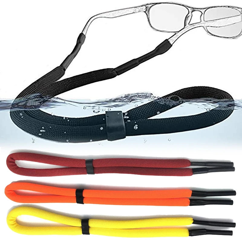 Unisex Water Sports Floating Sunglasses Chain Anti-Slip String Glasses Ropes Band Cord Holder Goggle Reading Eyeglasses 2030