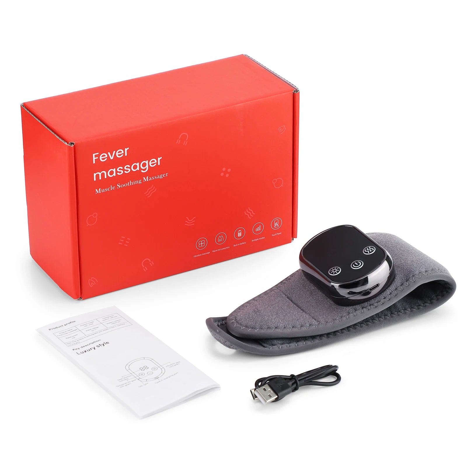 Electric Heating Wrist Massager Wrist Brace Protector Wrap Vibration Massage Relieves Tenosynovitis Carpal Tunnel Fatigue Relief