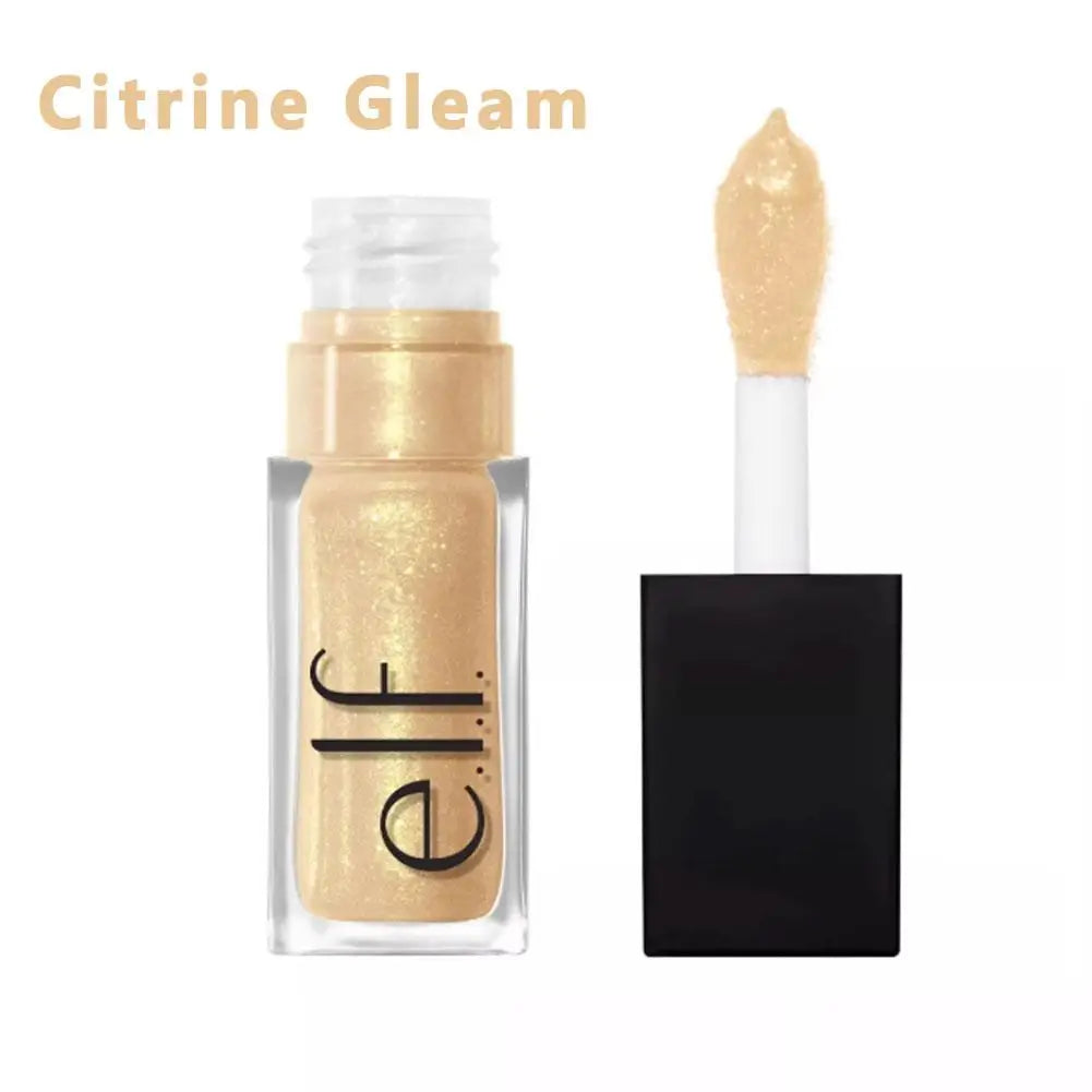 Glow Reviver Lip Oil High Shine Pearl Lip Glaze Glitter Moisturizing, Quick-Drying Non-staining Long Lasting