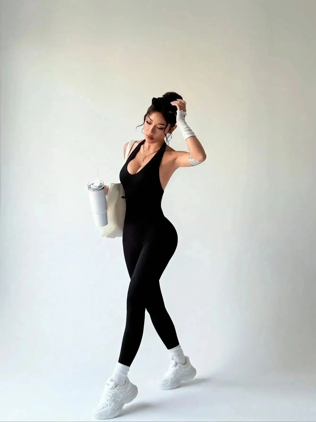 One-Piece Yoga Jumpsuit Skinny Short Sportswear Woman Gym Clothing Workout Clothes Fitness Stretch Bodysuit For Women tracksuit