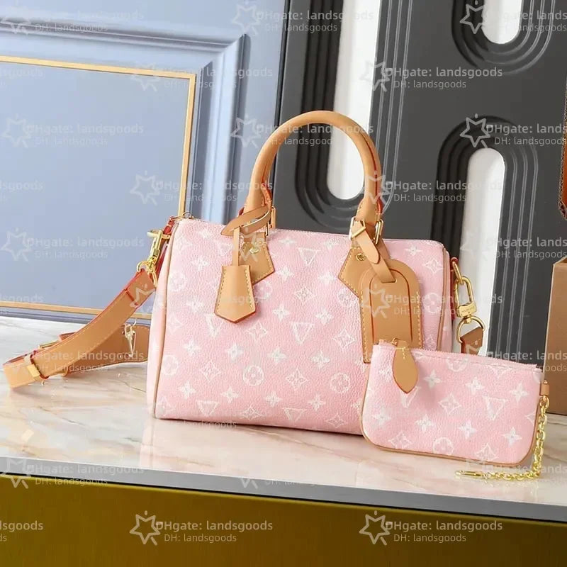 M24423 Purses Designer Bag for Women Totebag 25CM Handbag Soft Leather Crossbody Shoulder Bag Mirror Quality Luxurious Pillow Ba