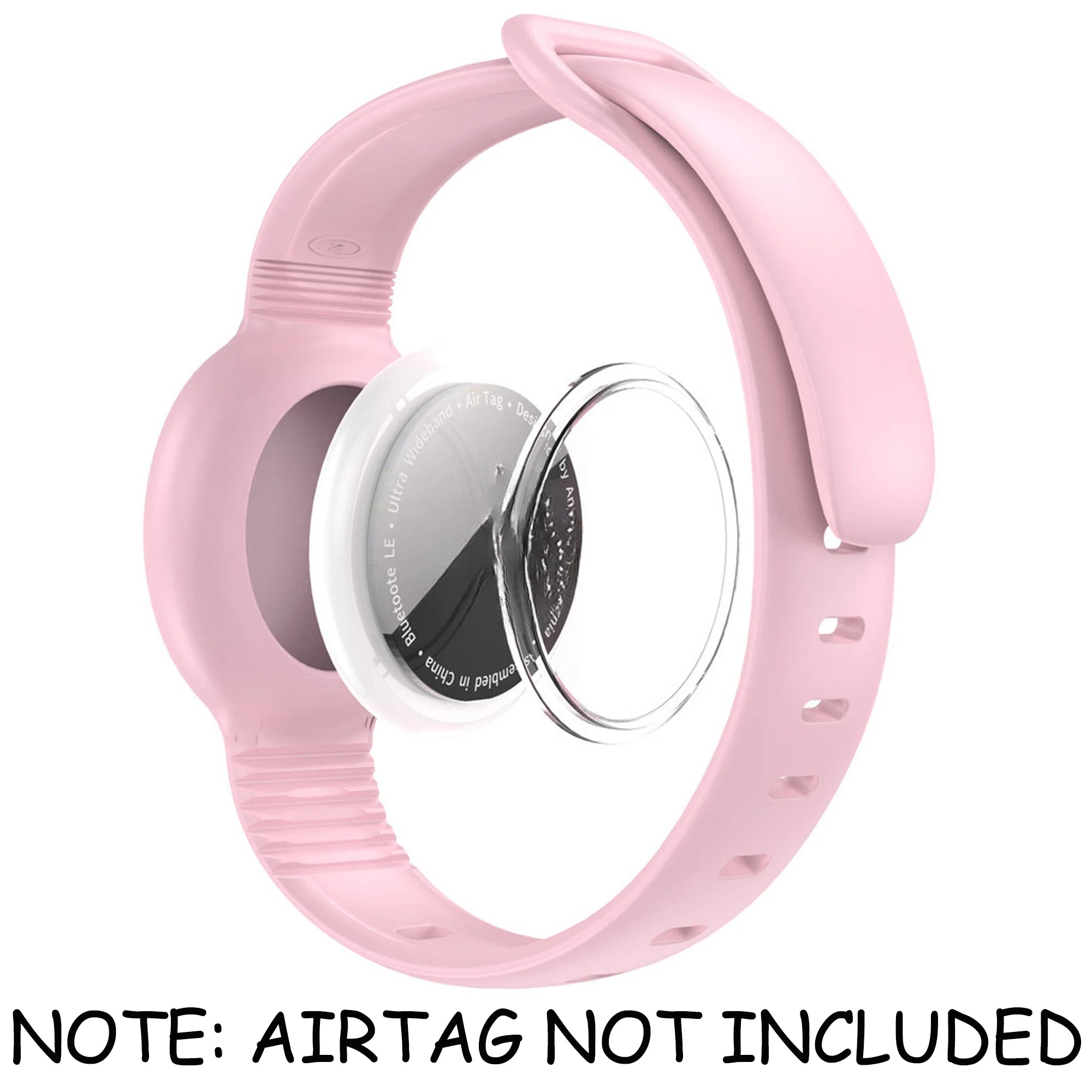 Waterproof Airtag Bracelet for Kids Soft Nylon Hidden Air Tag Wristband Full Cover Lightweight  Band for Toddler Child
