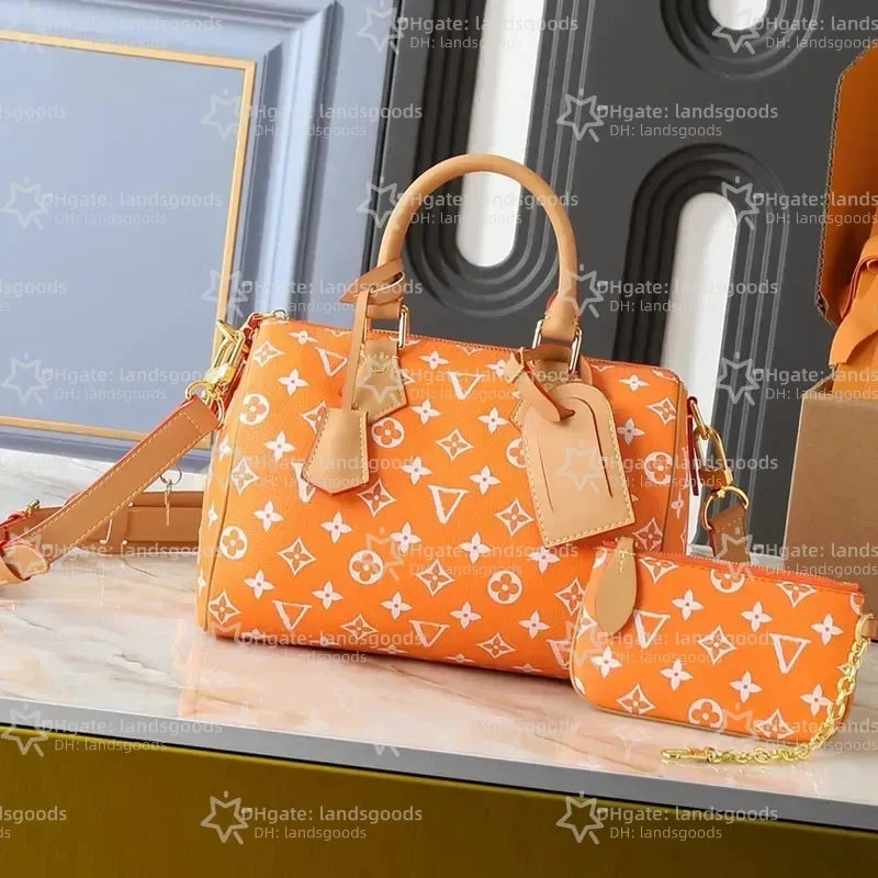 M24423 Purses Designer Bag for Women Totebag 25CM Handbag Soft Leather Crossbody Shoulder Bag Mirror Quality Luxurious Pillow Ba