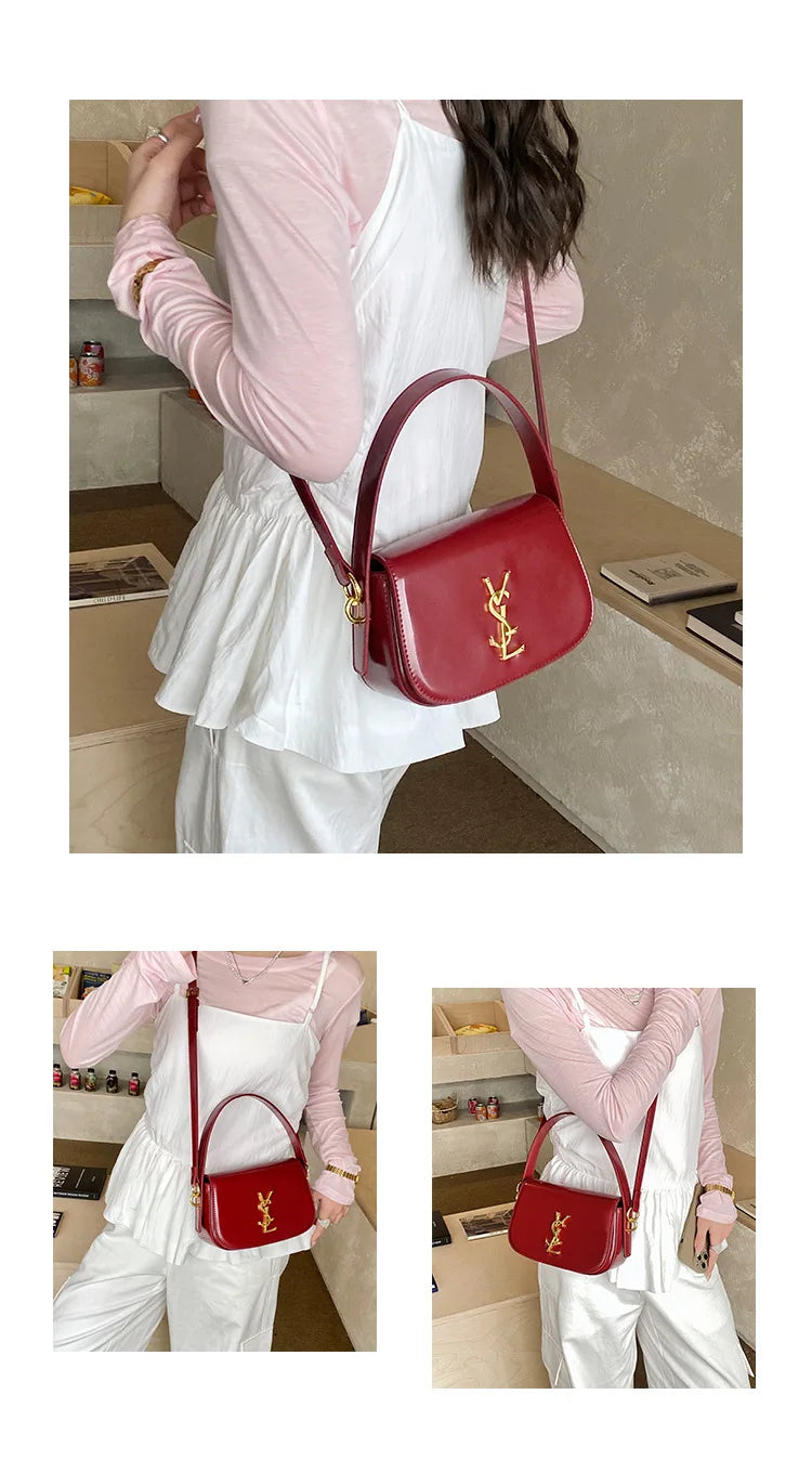 Classic Trendy Paris Inspired Diaper Bag For Women Elegant Textured Leather Crossbody Handbag Large Capacity Retro Tote