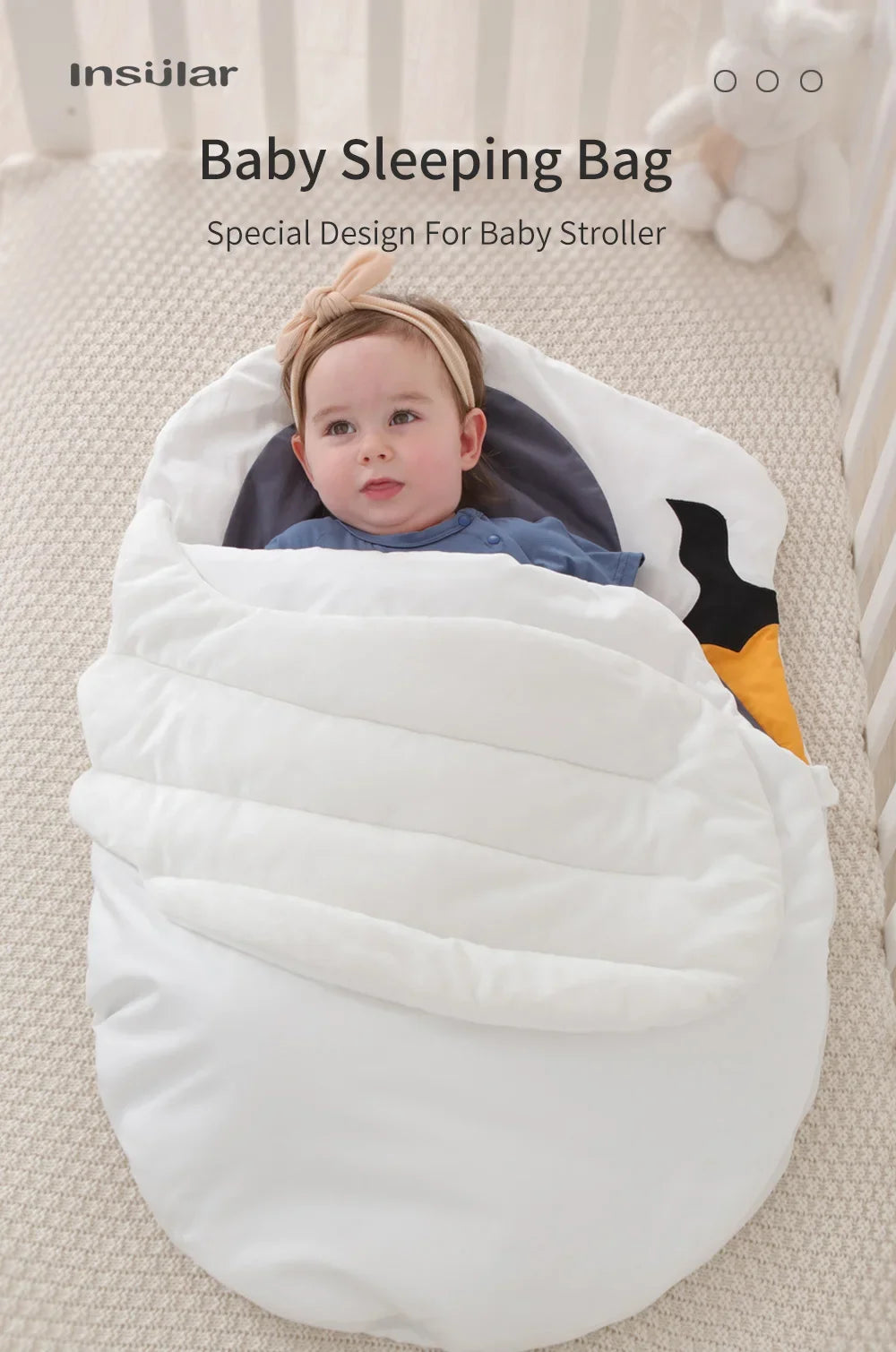 New Baby Stroller Sleeping Bag Newborn Sleeping Bags Thicken Baby Envelope Cotton Swaddle Footmuff Kids Sleepsack Infant Sacks