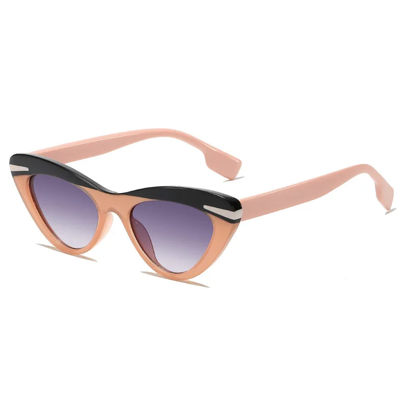 New Fashion Cat Eye Sunglasses Women Vintage Shades Brand Designer Gafas Luxury Sun Glasses UV400 Eyewear Oculos