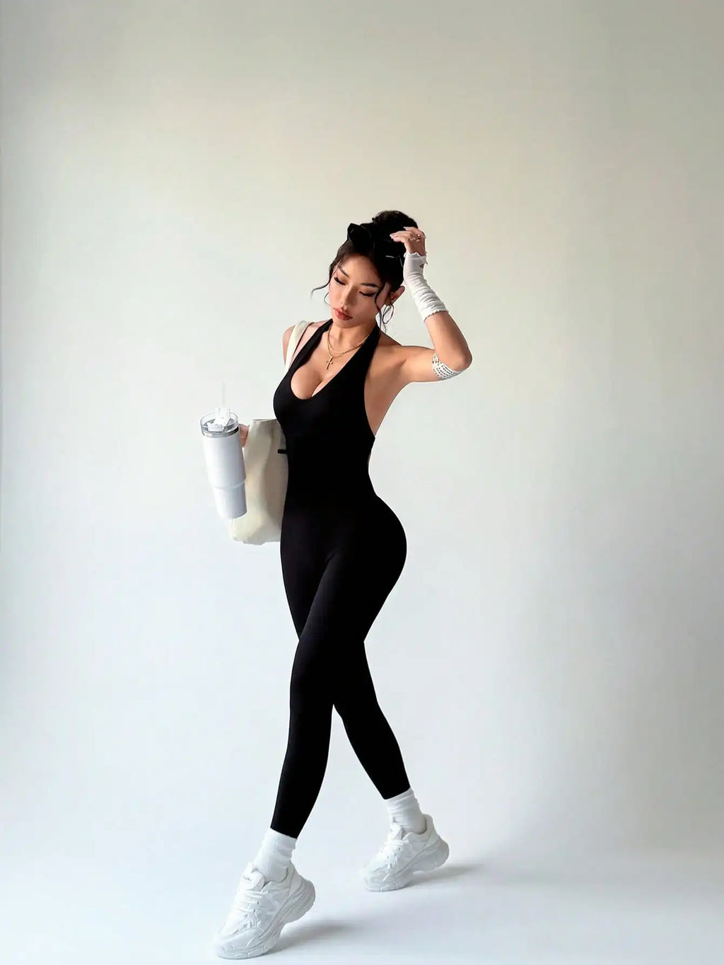 One-Piece Yoga Jumpsuit Skinny Short Sportswear Woman Gym Clothing Workout Clothes Fitness Stretch Bodysuit For Women tracksuit