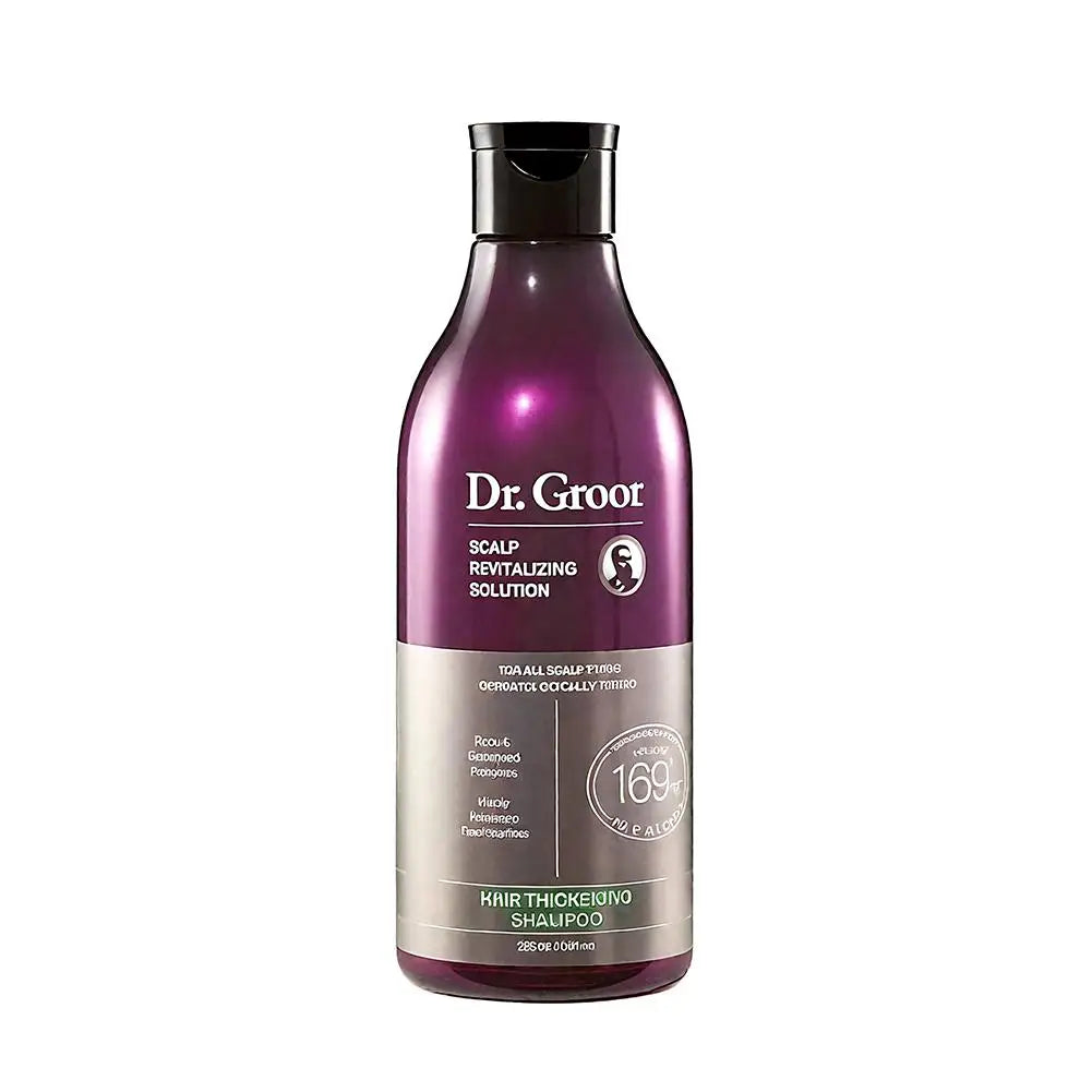 Dr. Groot Scalp Revitalizing Solution Hair Care Set Korean Brand 385ml Purifying Clay Shampoo 250ml Hair Thickening Conditioner