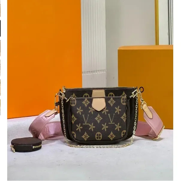 Designe s Luxury FAVORITE MM PM messenger bags Fashion women leather Shoulder Chain High Quality TOP 10A M40718 N41275 M40717 Pu