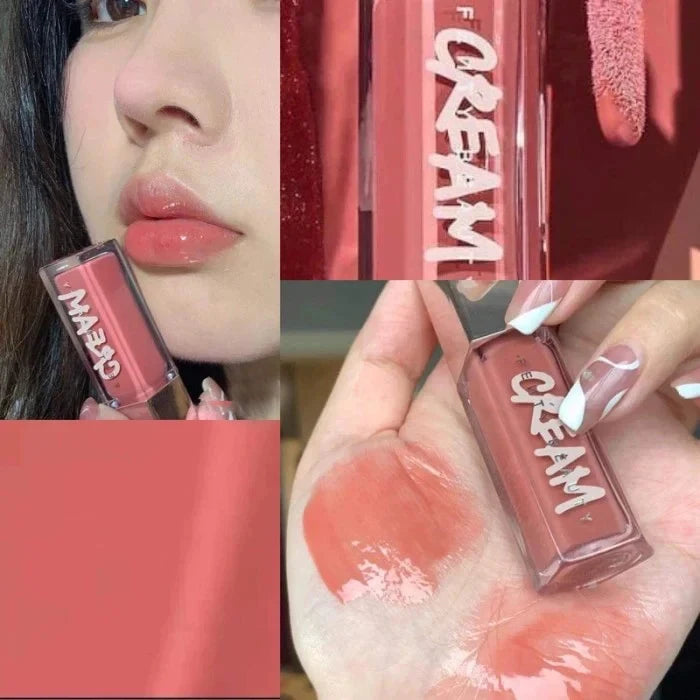 Fenty Beauty Lip Glow Long Lasting Waterproof Moisturizing Shiny Plumping Non-Sticky Glossy Lip Makeup for Daily Party Beauty
