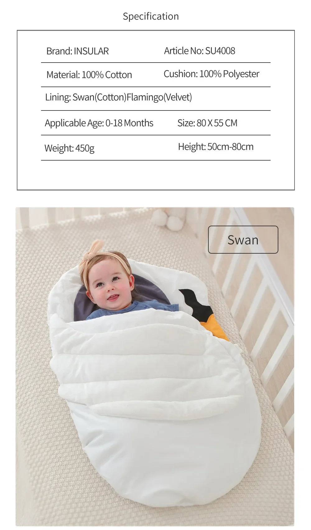 New Baby Stroller Sleeping Bag Newborn Sleeping Bags Thicken Baby Envelope Cotton Swaddle Footmuff Kids Sleepsack Infant Sacks
