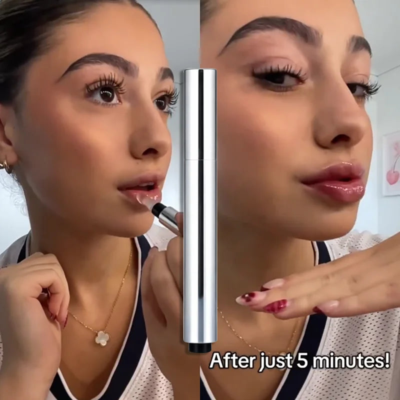 Lip Plumper Long-lasting Gentle Plumps Lips Moisturizes Lips Plumps With Plant Extracts High Quality Lip Plumping Serum Lip Care