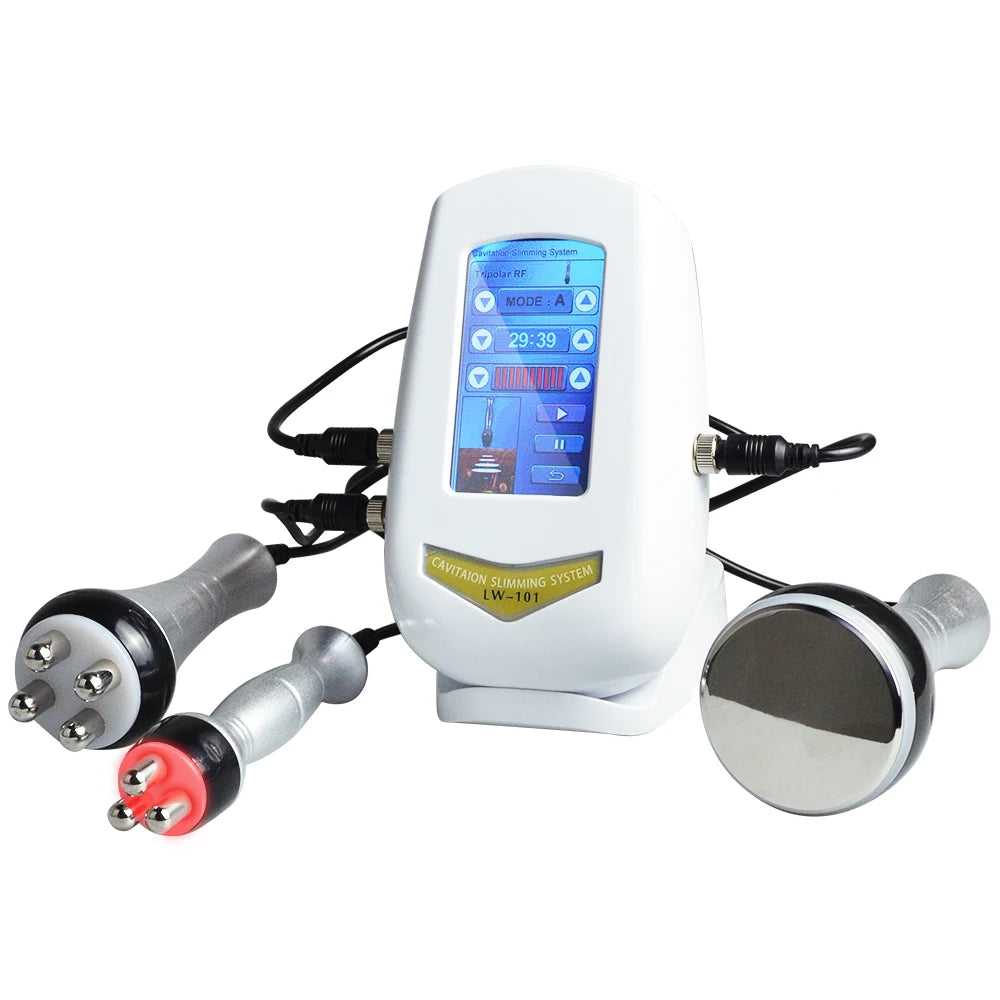 Nourishbel 3in1 Slimming Massage Cavitation Machine Multifunctional Equipment Facial Body Tightening Lifting Skincare Tool
