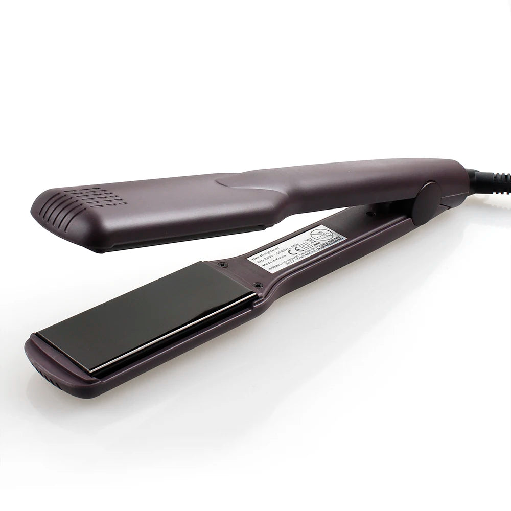 Korean Hair Straightener Keratin Treatment Floating Wide Plate Ceramic Flat Iron Dual Voltage Hair Curling Iron Salon Styler
