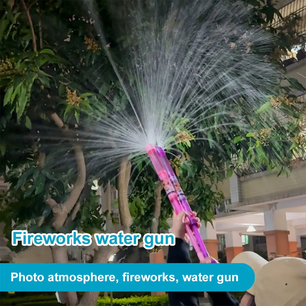 Firework Water Gun Water Spray Toy Fireworks Water Spraying Toys Summer Outdoor Swimming Pool Backyard Beach Toys