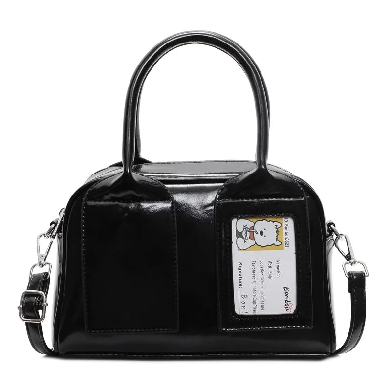2026 New Y2K Harajuku Shoulder Bag Women Korean Transparent Ita Bag Crossbody Bag Female Japanese Designer Trend Handbag Purse