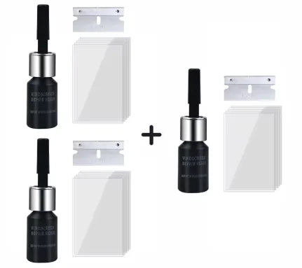 Car Glass Repair Window Crack Gone Remove Scratch AutomobileTruck Motorcycle Broken Repair Cracks Gone Glass Kit Windscreen Tool
