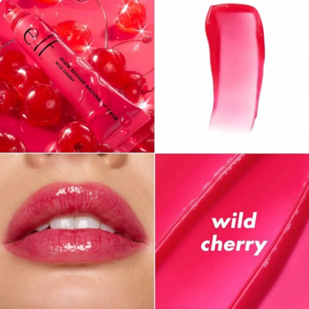 Elf Lip Gloss 6-Colors Lip Balm Optional Lightweight Hydrating Nourishing Repairing Improve Dryness Create Naturally Plump Lips