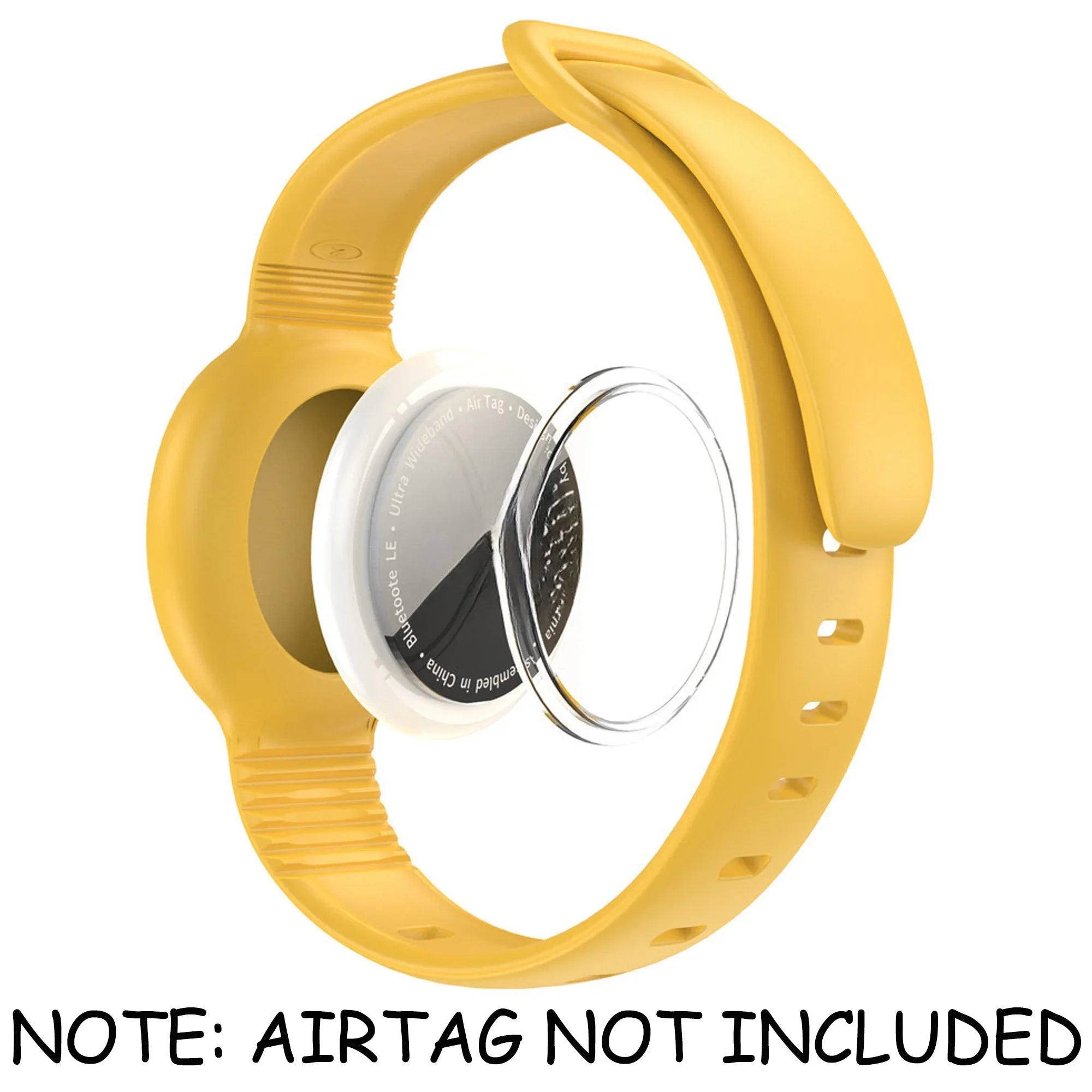 Waterproof Airtag Bracelet for Kids Soft Nylon Hidden Air Tag Wristband Full Cover Lightweight  Band for Toddler Child