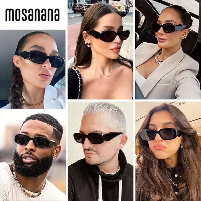 1pc 2026 Trendy Square Sunglasses for Men & Women, UV Protection, Polarized Lens, Fashion Designer Shades, Classic Frame