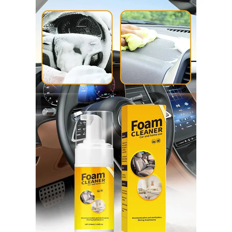 Multi-purpose Foam Cleaner Cleaning Agent Automoive Car Interior Home Foam Cleaner Home Cleaning Foam Spray Cleaners