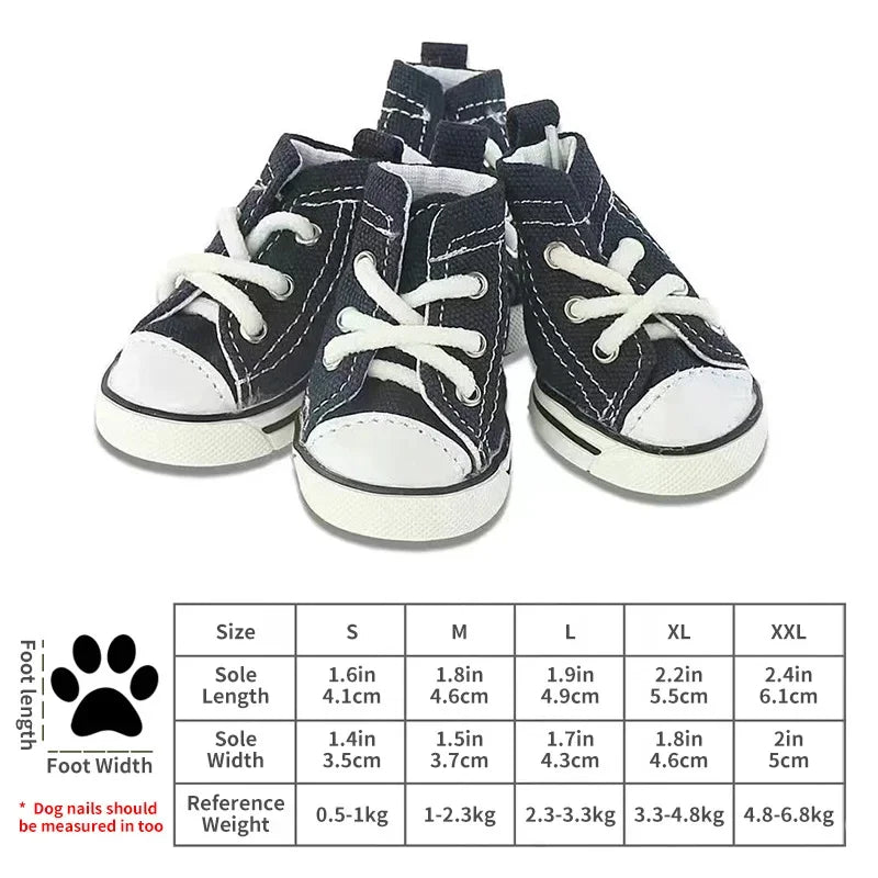 New Pet Shoes Non-slip Wear Thickened Denim Canvas Summer Shoes Teddy Dogs and Cats Universal Outdoor Breathable