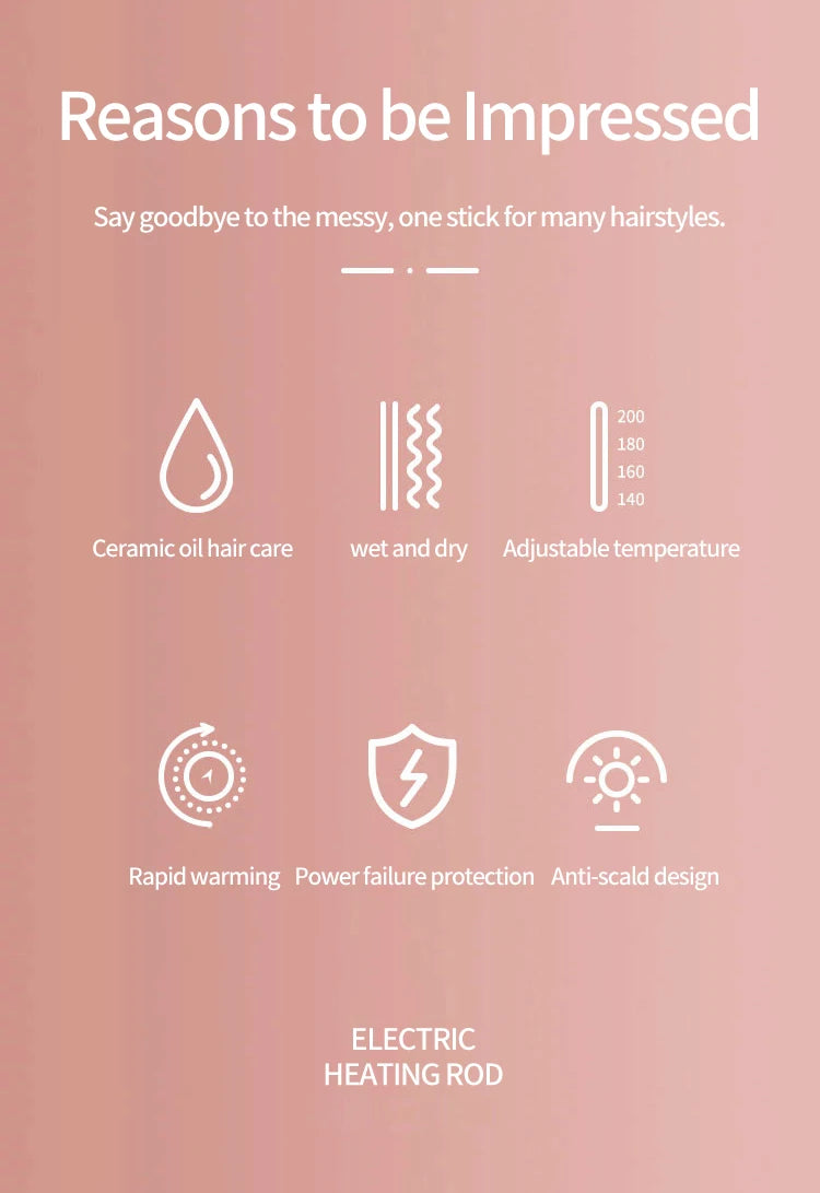 1-2pcs-2027 New 2 in 1 Professional Hair Straightener and Hair Dryer Heated Hair Straightener Negative Ion Iron Styling Tool