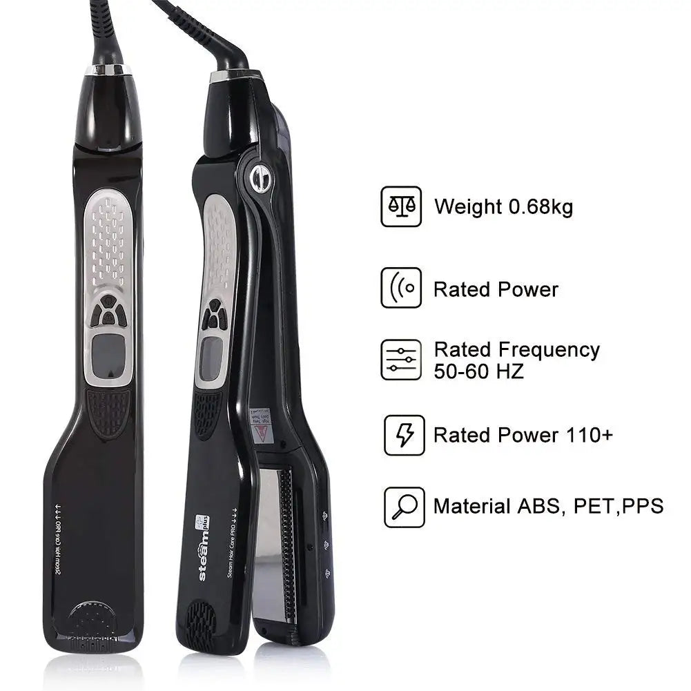 Steam Straightener Multi-function Straight Hair Splint Curling Stick Straight Curling Dual-use Spray Straight Clip