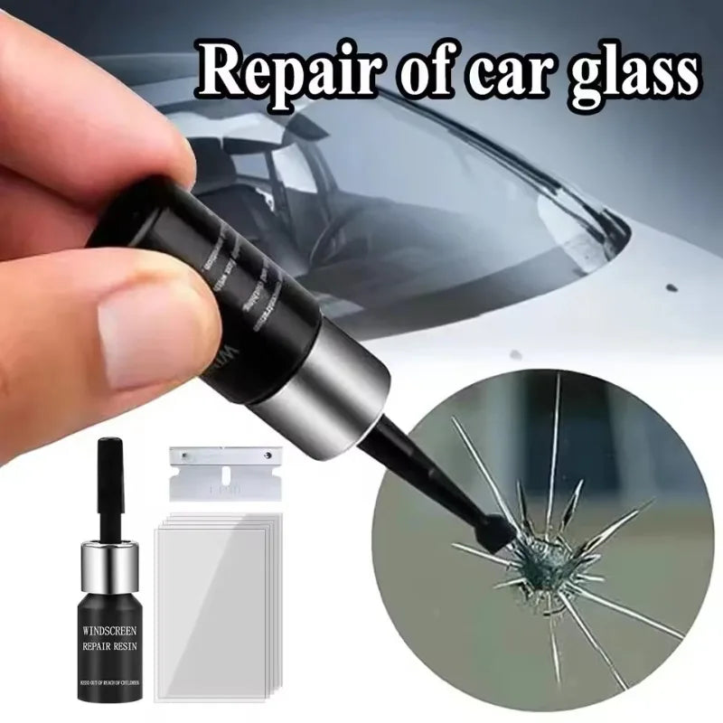 Car Glass Repair Window Crack Gone Remove Scratch AutomobileTruck Motorcycle Broken Repair Cracks Gone Glass Kit Windscreen Tool