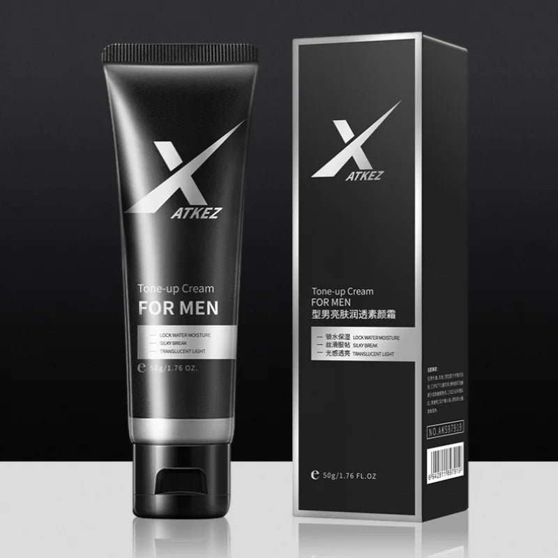LAIKOU Men BB Cream Revitalising Nourishing Brighten Cream Natural Whitening Face Foundation Tone Up Cream Lazy Concealer 50g