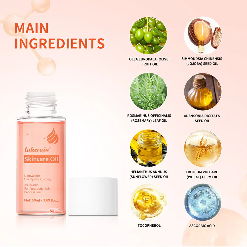 Skincare Oil Vitamin E Skin Care Essence For Scars Pregnancy Marks Facial Body Moisturizing Hydrating Oil For All Skin Types