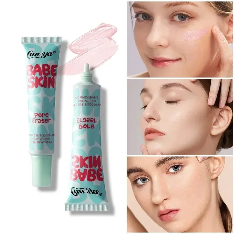 Face Primer Cream,Invisible Pore Base Stick Makeup Concealer Isolation Makeup Front Pore Base Modifying Skin Color Primer Makeup