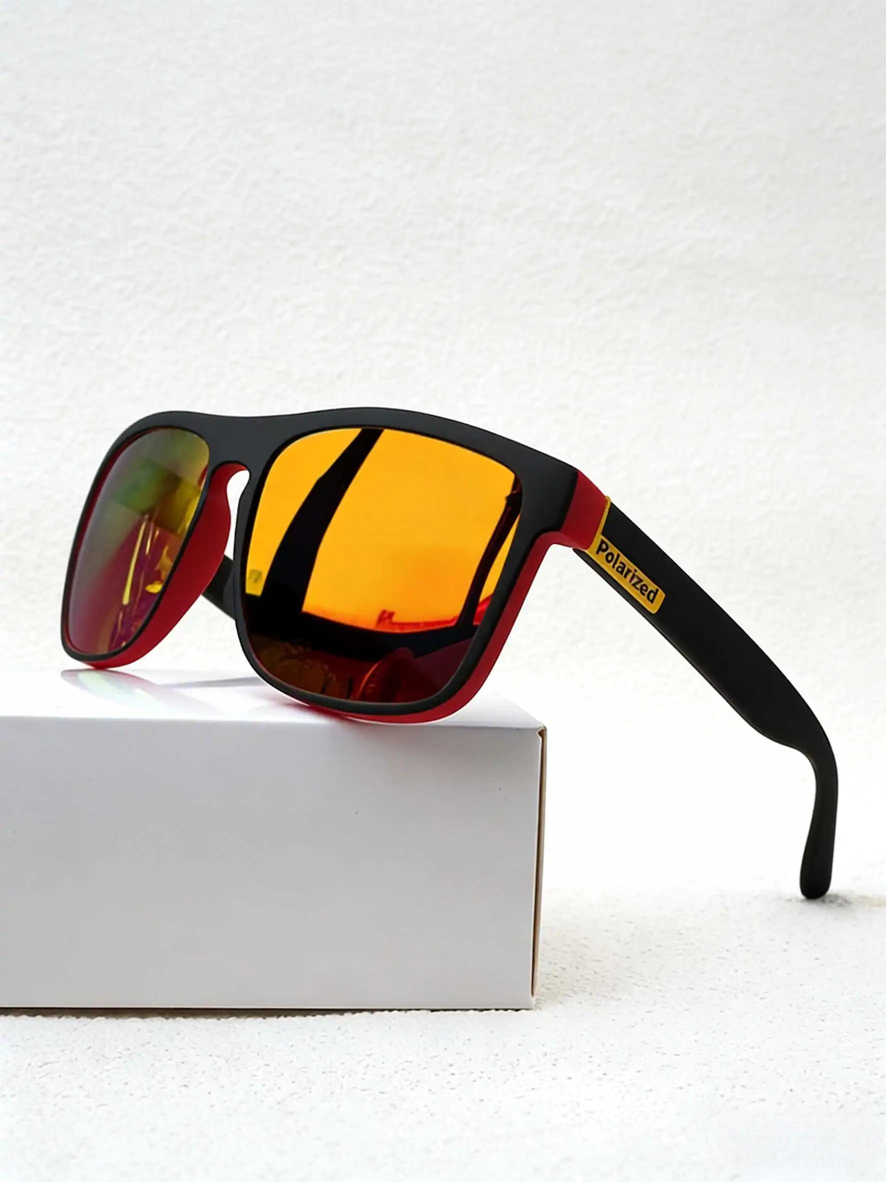 6-Pack of Classic Square Fashion Sunglasses, Suitable for Both Men and Women, Ideal for Travel, Fishing, Cycling, Summer, Beach, and Outdoor Vacations