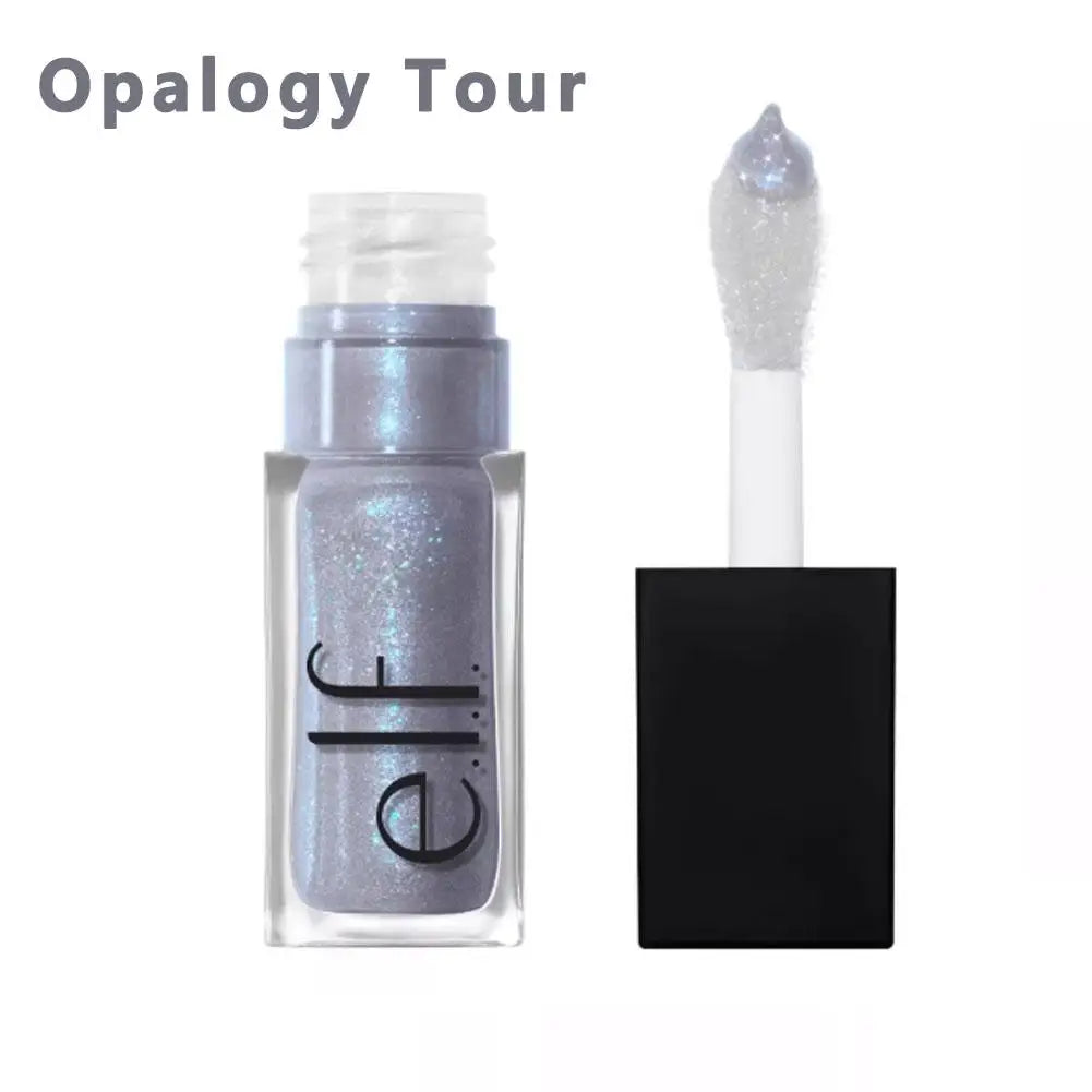 Glow Reviver Lip Oil High Shine Pearl Lip Glaze Glitter Moisturizing, Quick-Drying Non-staining Long Lasting