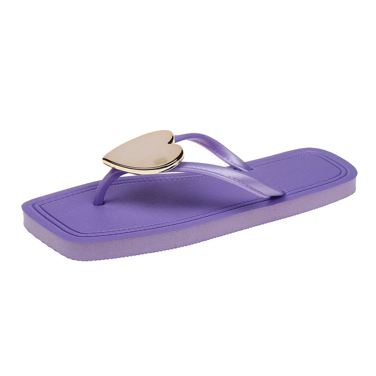 Summer Flats Flip Flops 2025 New Outer Wear Slippers Non-Slip Women's Beach Flip Flops