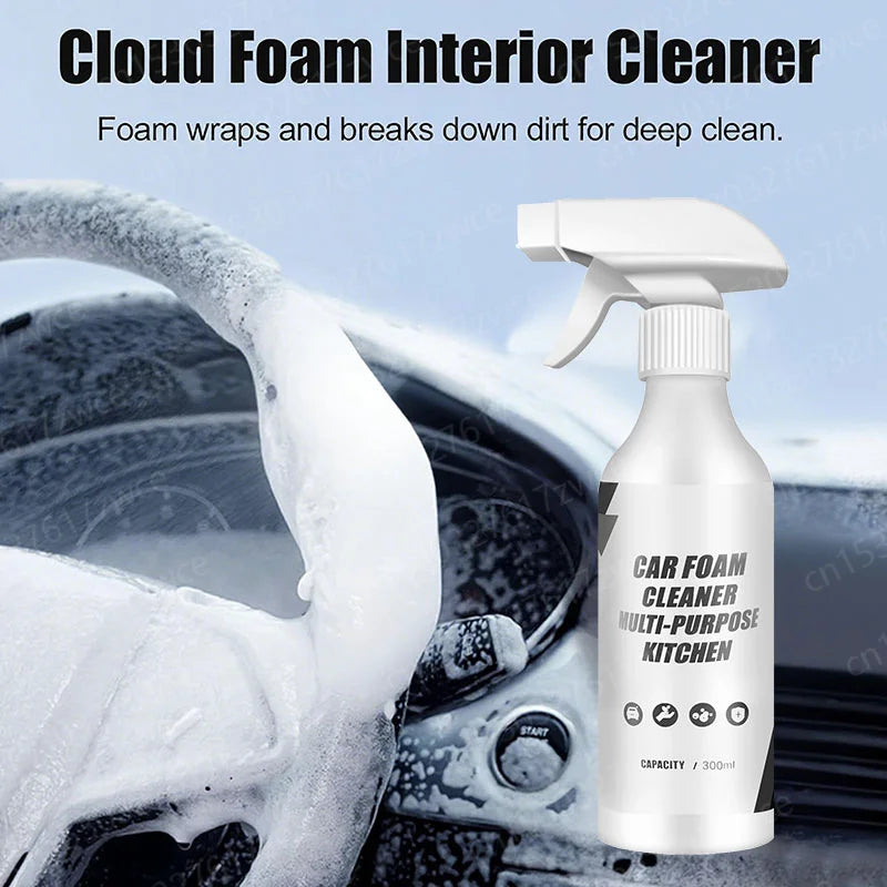 Multi-Purpose Foam Cleaner Rust Remover Cleaning Car House Seat Car Interior Accessories Home Kitchen Cleaning Foam Spray