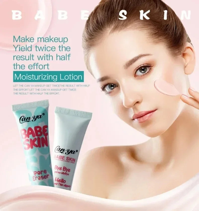 Face Primer Cream,Invisible Pore Base Stick Makeup Concealer Isolation Makeup Front Pore Base Modifying Skin Color Primer Makeup