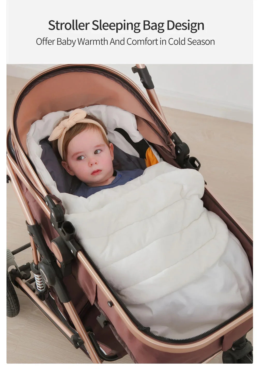 New Baby Stroller Sleeping Bag Newborn Sleeping Bags Thicken Baby Envelope Cotton Swaddle Footmuff Kids Sleepsack Infant Sacks