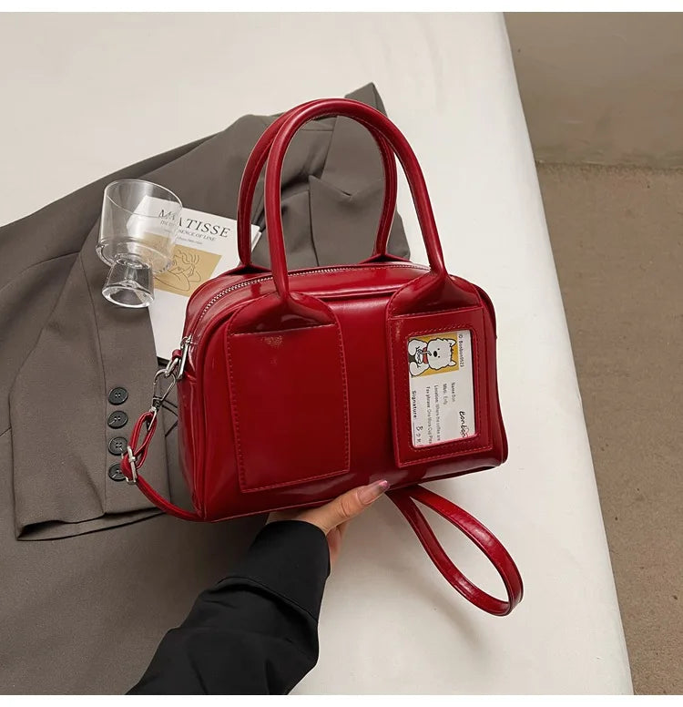 2026 New Y2K Harajuku Shoulder Bag Women Korean Transparent Ita Bag Crossbody Bag Female Japanese Designer Trend Handbag Purse