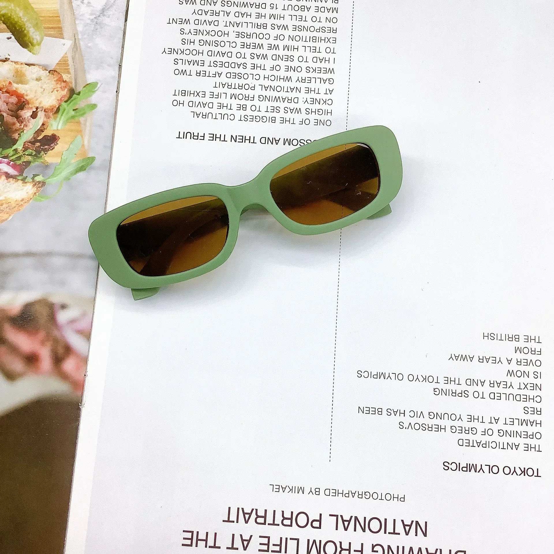 Children Cute Vintage Frosted Rectangle UV400 Sunglasses Outdoor Girls Boys Sweet Sunglasses Protection Classic Kids Sunglasses