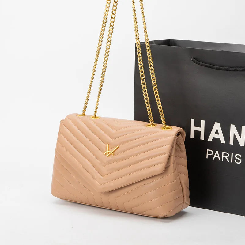 Women's bag 2026 new women's bag chain bag classic versatile fashion messenger shoulder handbag tide