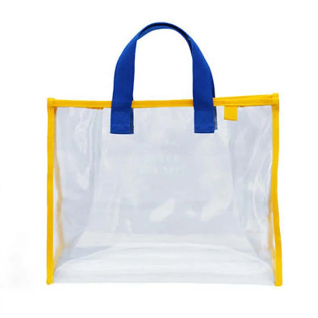 Summer Transparent Handbag Swimming Fashion Beach Pvc Outdoor Travel Bag Bag Pu Leather Shoulder Bag For Women Fast Shipping