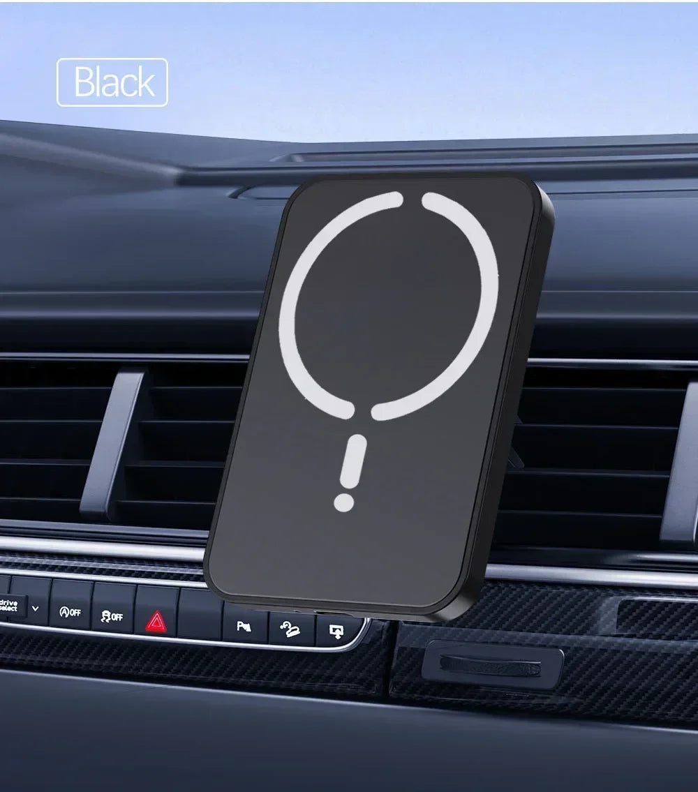 30W Car Magnetic Wireless Charger Air Vent GPS Phone Holder Stand For Magsafe iPhone 17 16 15 14 13 12 Pro Max Fast Charging