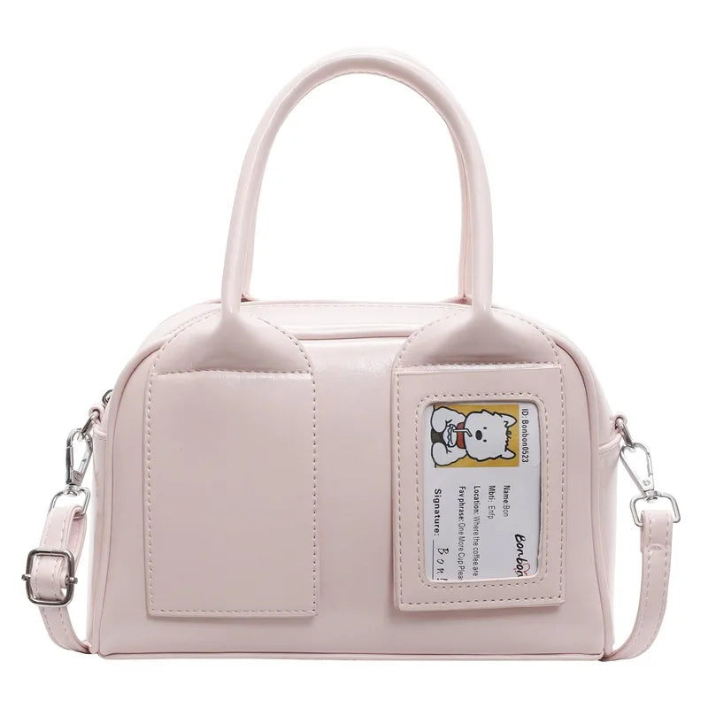 2026 New Y2K Harajuku Shoulder Bag Women Korean Transparent Ita Bag Crossbody Bag Female Japanese Designer Trend Handbag Purse