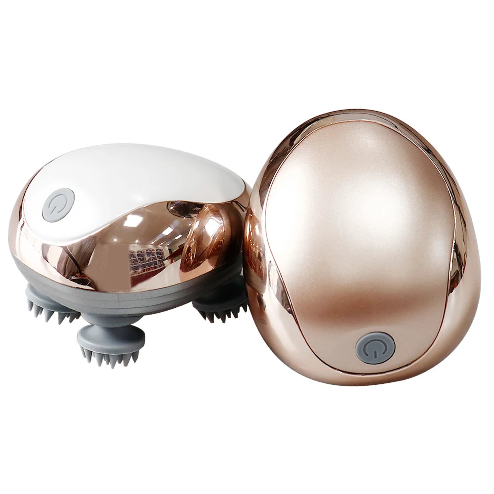 Electric Scalp Vibration Head Massager Device Relax Muscles Kneading Massage Stimulate Blood Circulation and Banish Weariness