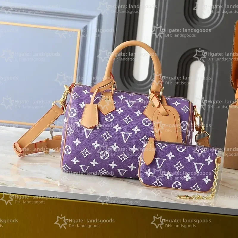 M24423 Purses Designer Bag for Women Totebag 25CM Handbag Soft Leather Crossbody Shoulder Bag Mirror Quality Luxurious Pillow Ba